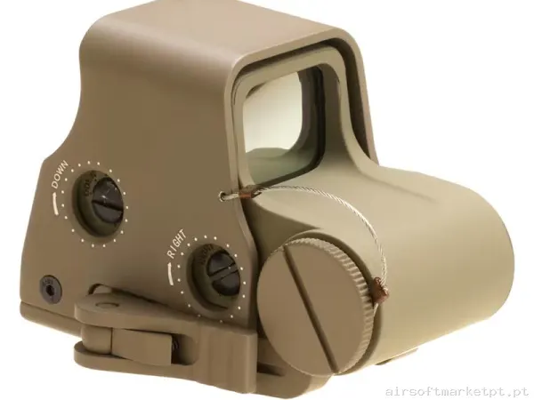 Mira holográfica vermelho/verde Aim-O Xps 2-Z tan — Miras & Ópticas — Airsoft Market PT