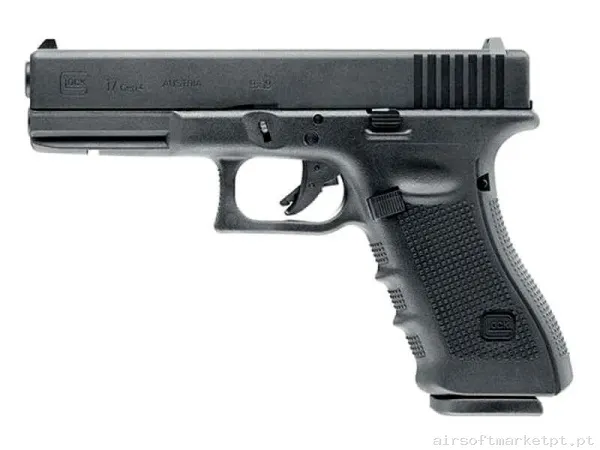 Réplica GBB Pistola Glock 17 Umarex Gen 4 preta (By VFC) — Pistolas — Airsoft Market PT
