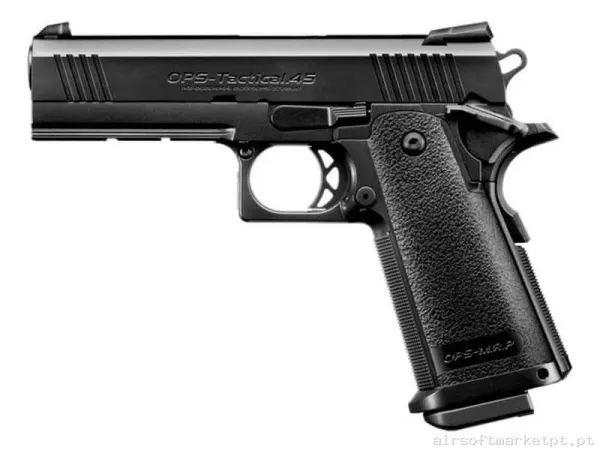 Réplica GBB Pistola Hi-Capa 4.3 Tokyo Marui preta — Pistolas — Airsoft Market PT