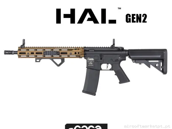 Specna Arms Daniel Defense SA-C28 Core Hal Etu Gen2 Negro/Bronce — Rifles de Assalto (AR/M4/AK) — Airsoft Market PT