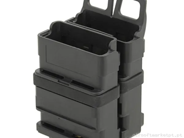 Pouch Magazine Pouch Fastmag Doble M4 Fma negro — Coletes & Rigs — Airsoft Market PT