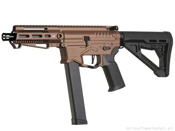 Fusil PW9 Bronce Zion Arms Con Gatillo Electrónico — SMGs — Airsoft Market PT