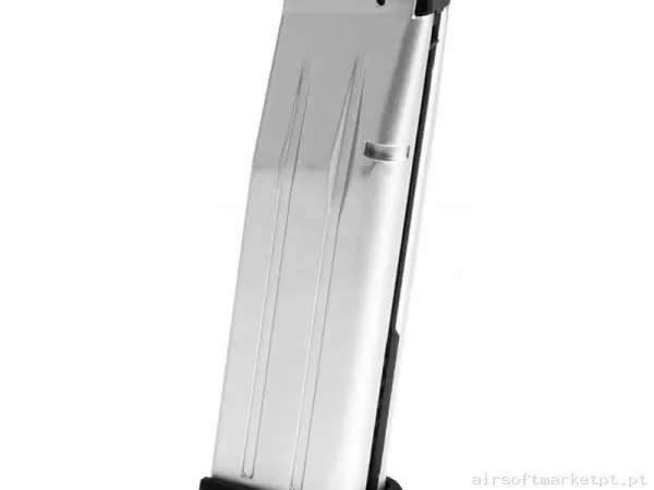Magazine Pistola Gas Hi-Capa 5.1 WE 30 Bbs Prata — Carregadores / Magazines — Airsoft Market PT