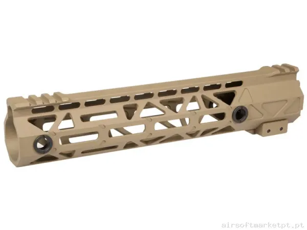 Externo Guardamão M-Lok Delta Armory Freya A23 9.8" tan — Acessórios & Componentes — Airsoft Market PT