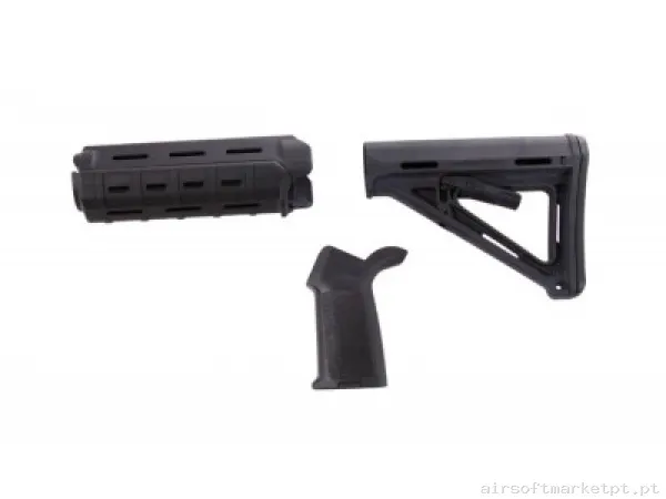 Set Kit Noe M4/M16 Preto — Peças Internas (AEG) — Airsoft Market PT
