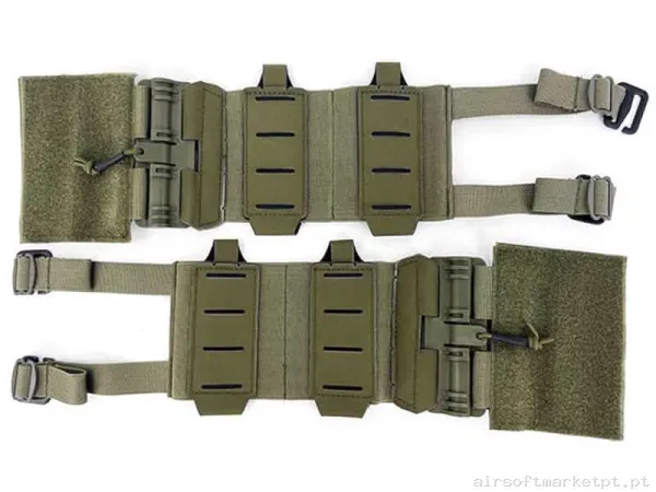 Cinturão tático Conquer Elastic Ranger Green — Coletes & Rigs — Airsoft Market PT