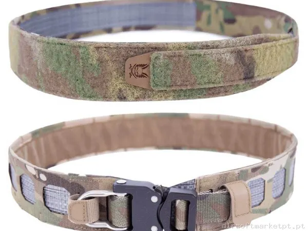 Cinturão tático MOLLE Warrior Assault Tegris Belt com Velcro Interno 48mm multicam — Gear Táctico — Airsoft Market PT