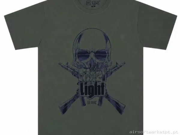 CAMISETA SPECNA ARMS STEEL LIGHT VERDE — Vestuário (Fardas) — Airsoft Market PT