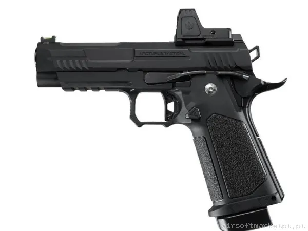 Réplica GBB Pistola Hi-Capa 4.3 Arcturus Vanguard 4.3" Ponto vermelho preta — Pistolas — Airsoft Market PT