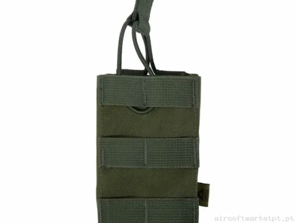Pouch Magazine Pouch G36/Ak/M14/Sr25 Delta Tactics Open Top verde od — Coletes & Rigs — Airsoft Market PT