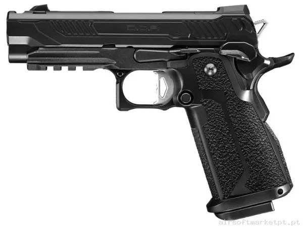 Réplica GBB Pistola Hi-Capa 4.3 Tokyo Marui Dor negra — Pistolas — Airsoft Market PT