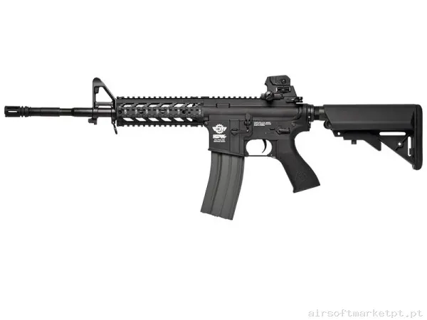 Réplica airsoft AEG M4 G&G Cm16 Raider L negra — Rifles de Assalto (AR/M4/AK) — Airsoft Market PT