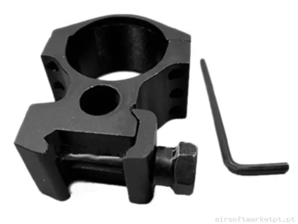 Externo Anilla Alta 30mm Delta Tactics Rail Weaver 1u — Acessórios & Componentes — Airsoft Market PT