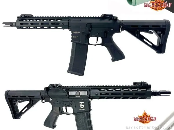 ROSSI M4 SENTINEL SIGMA CON GATILLO ELECTRÓNICO NEGRA - MEJORADA PRECISION MAPLE LEAF — Rifles de Assalto (AR/M4/AK) — Airsoft Market PT