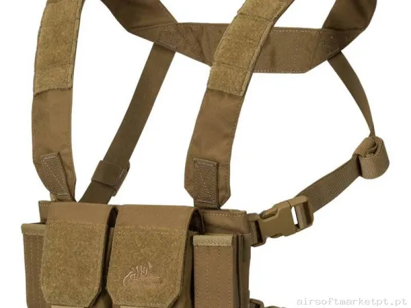 Colete Chest Rig Helikon-Tex Competition Multigun Rig coyote — Coletes & Rigs — Airsoft Market PT
