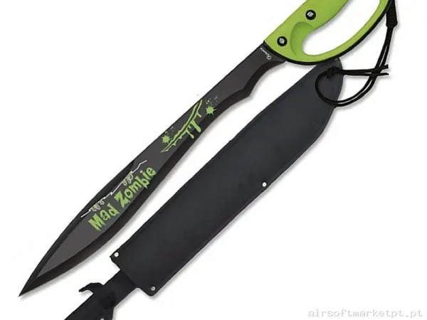 MACHETE BOLO ALBAINOX MAD ZOMBIE VERDE — Ferramentas — Airsoft Market PT