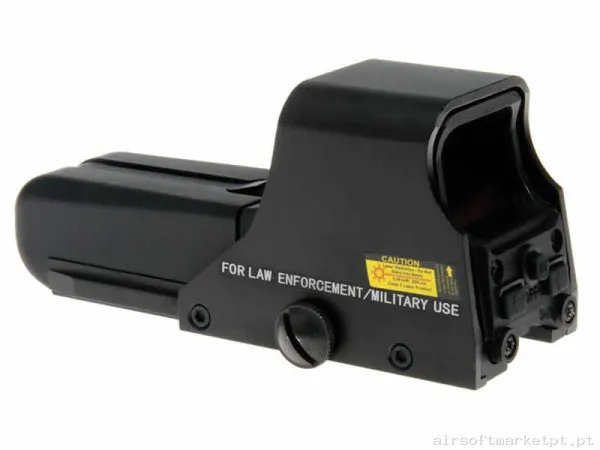 Mira Holográfica vermelho/verde Duel Code 552 Compacto preto — Miras & Ópticas — Airsoft Market PT