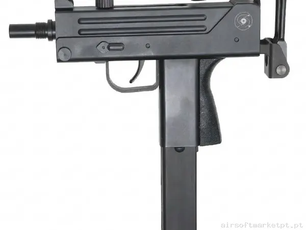 Airgun CO2 4.5mm SMG ASG Cobray Ingram M11 negro — Rifles de Assalto (AR/M4/AK) — Airsoft Market PT