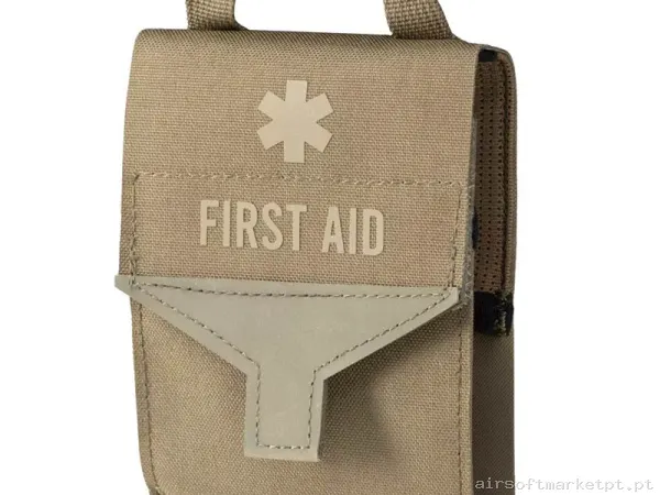 Pocket Médico Helikon-Tex Flat Med Pouch Verde Adaptável — Coletes & Rigs — Airsoft Market PT