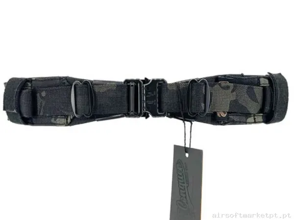 CINTURÓN FIRST LINE CONQUER FS BELT MULTICAM BLACK - L — Gear Táctico — Airsoft Market PT
