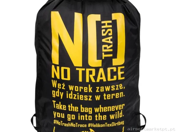 Bolsa Hermética Reutilizável Helikon-Tex Dirt Bag negra — Vestuário (Fardas) — Airsoft Market PT