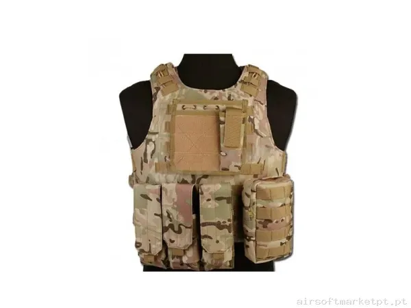 Chaleco Airsoft FSBE - Multicam — Coletes & Rigs — Airsoft Market PT