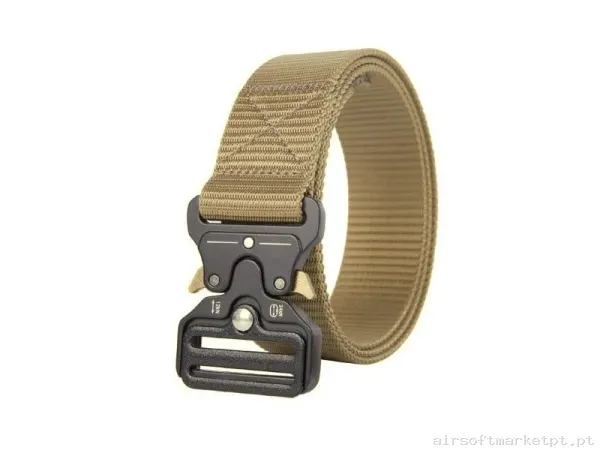 Cinturón Kobra GEN2 115cm Tan — Gear Táctico — Airsoft Market PT