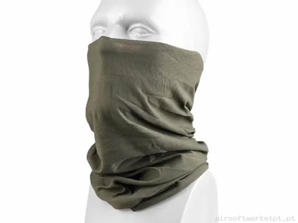 Balaclava Mil-Tec Multi Function Headgear verde od — Proteção Ocular & Facial — Airsoft Market PT