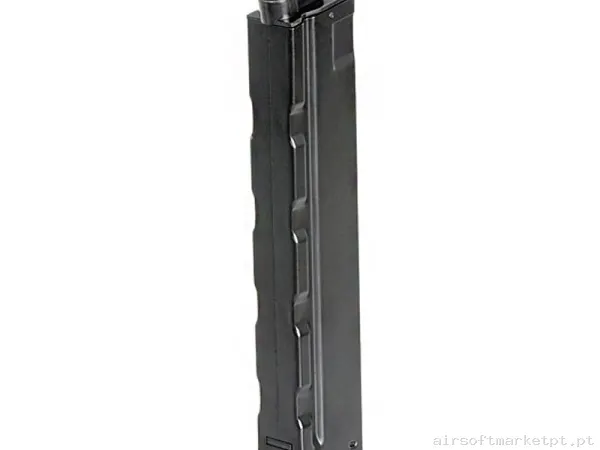 CARGADOR MP5 RECTO MID CAP 120BBS NEGRO — Carregadores / Magazines — Airsoft Market PT