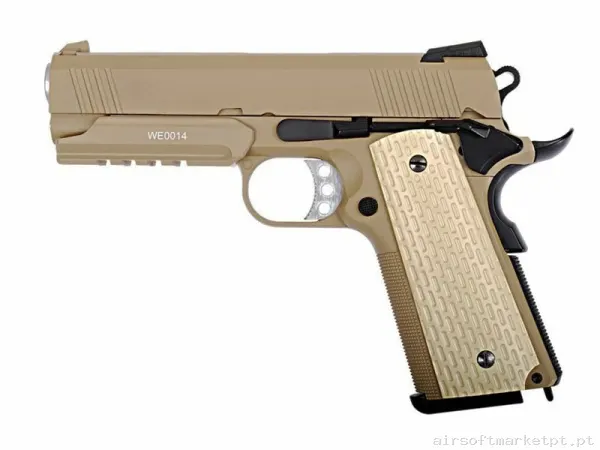 PISTOLA WE DESERT WARRIOR 4.3 GAS — Pistolas — Airsoft Market PT