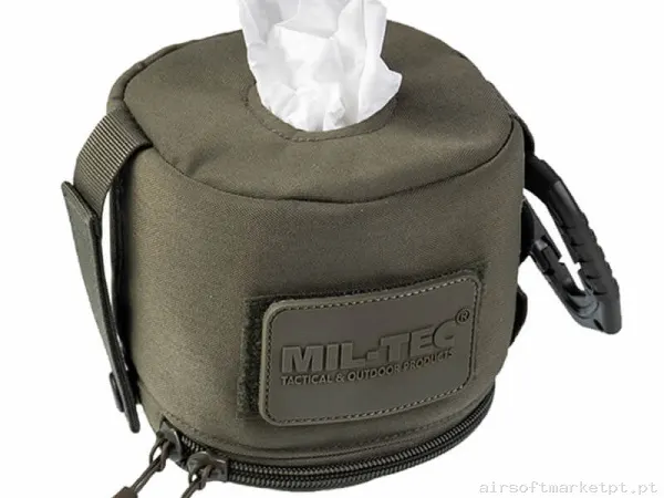 Pochete Multiusos Mil-Tec MOLLE Estojo Verde OD — Coletes & Rigs — Airsoft Market PT