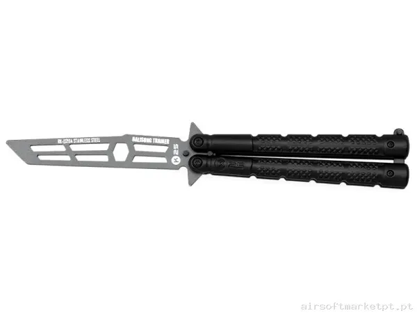 Faca Borboleta Treinamento K25 02194 Black Coated 10.5cm — Ferramentas — Airsoft Market PT