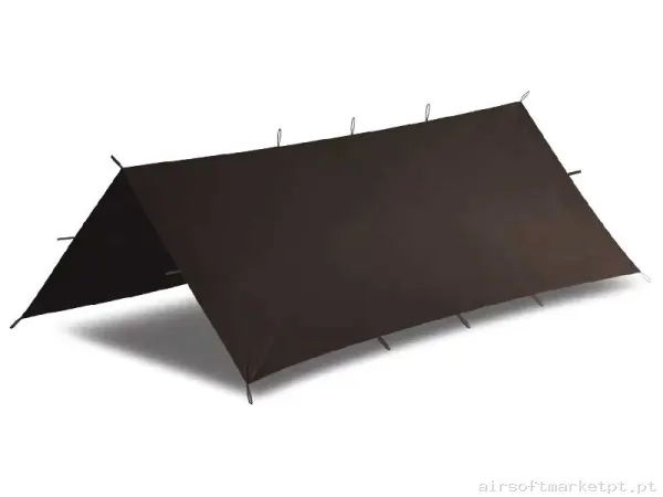Toldo Universal Táctico Helikon-Tex Supertarp Small Earth Brown — Outros — Airsoft Market PT