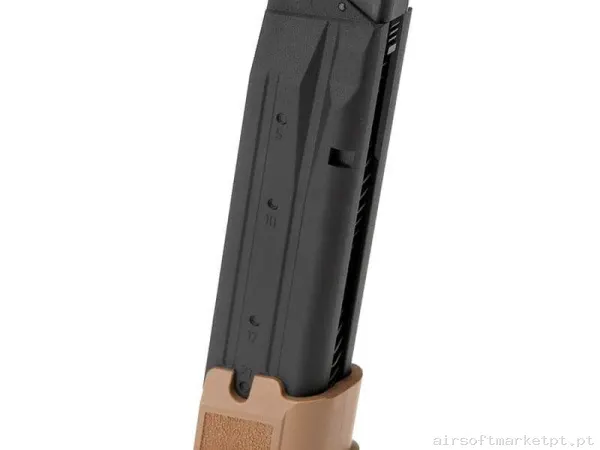 Magazine Pistola Gas P320 Sig Sauer Proforce M17 21 Bbs tan — Carregadores / Magazines — Airsoft Market PT