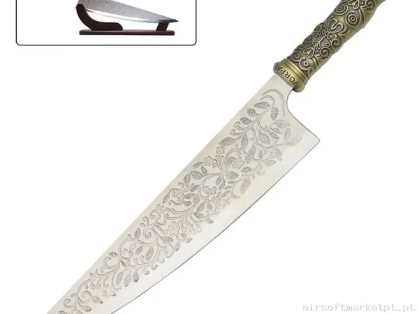 Faca Ornamental Estilo Alice: Madness Returns Zs172 (Com Suporte) — Ferramentas — Airsoft Market PT