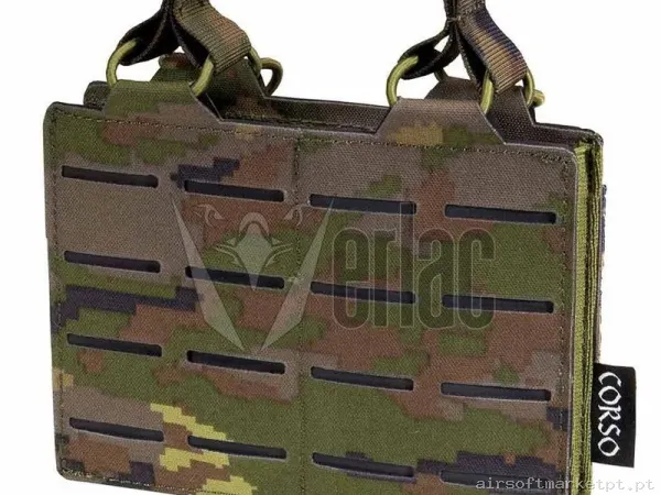 Pouch Corso Cargador M4 Doble Dagger Mk1 Láser Pixelado Boscoso — Coletes & Rigs — Airsoft Market PT