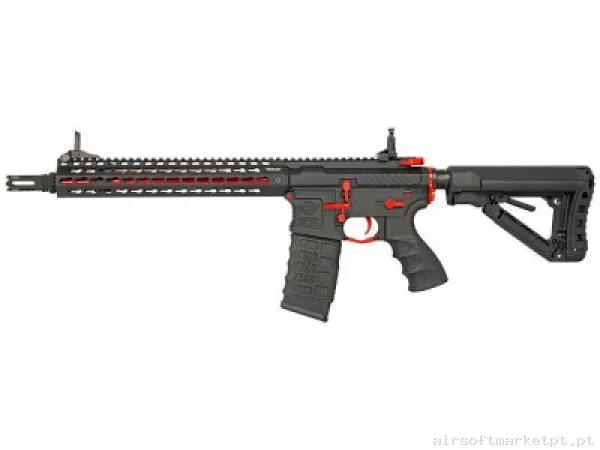 CM16 SRXL G&G Sim Vermelho — Rifles de Assalto (AR/M4/AK) — Airsoft Market PT