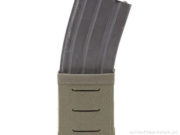 Pouch Magazine Pouch M4 Warrior Assault Laser Cut Single Snap Short Ranger Green — Coletes & Rigs — Airsoft Market PT
