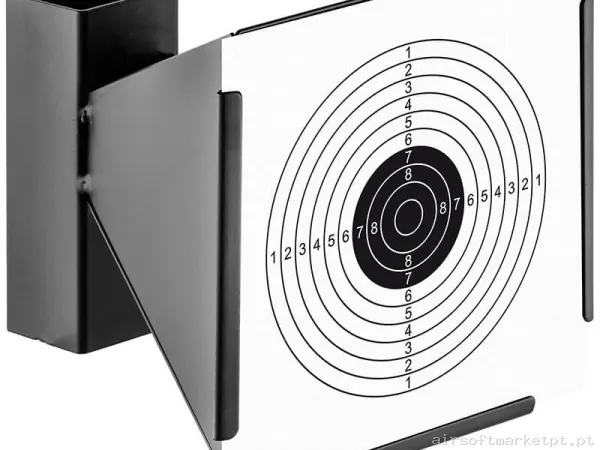 Suporte de Alvo Metálico Bo Manufacture 14x14 preto — Gás & CO2 — Airsoft Market PT