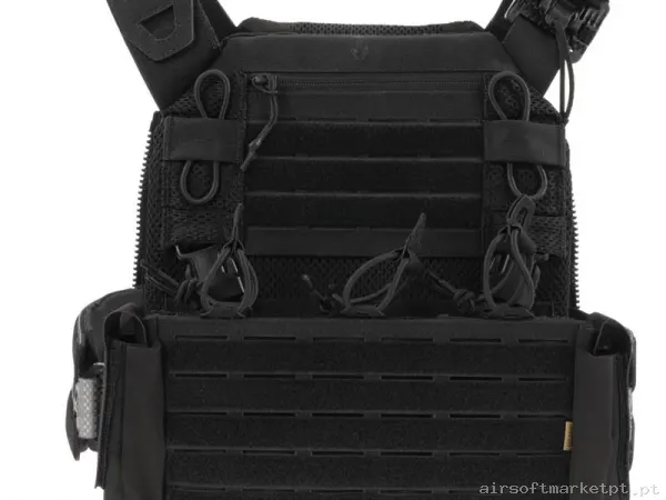 Pack Colete Porta Placas Ragnar Valhalla System Harald King Tier 1 preto — Coletes & Rigs — Airsoft Market PT