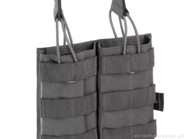 Pouch Magazine Pouch Doble M4 Invader Gear Direct Action Open Top Wolf Grey — Coletes & Rigs — Airsoft Market PT