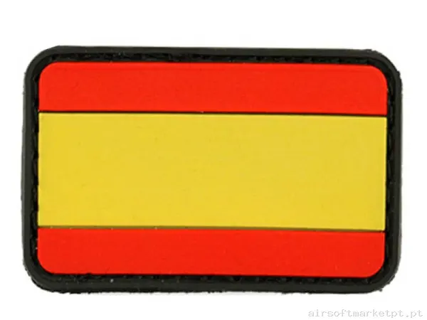 Parche Hop up bucking Relevo Oem Bandeira Espanha 01 — Patches & Decoração — Airsoft Market PT