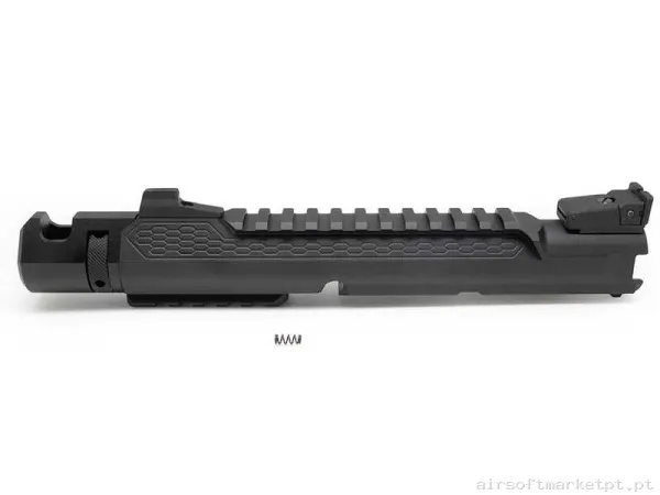 Externo Pistola Upper Receiver Action Army AAP-01 Back Mamba Type a negro — Acessórios & Componentes — Airsoft Market PT