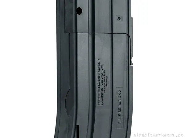 Magazine Fusil CO2 4.5mm Umarex H&K HK416 36 Rds negro — Carregadores / Magazines — Airsoft Market PT