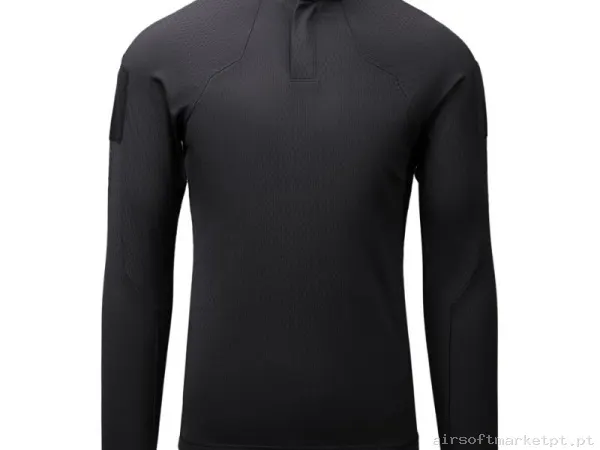 CAMISETA COMBATE HELIKON-TEX APEX LIGHTWEIGHT NEGRA — Vestuário (Fardas) — Airsoft Market PT