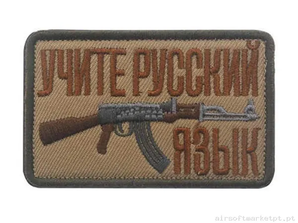 Parche Tela Oem Kalashnikov AK47 F142 — Patches & Decoração — Airsoft Market PT