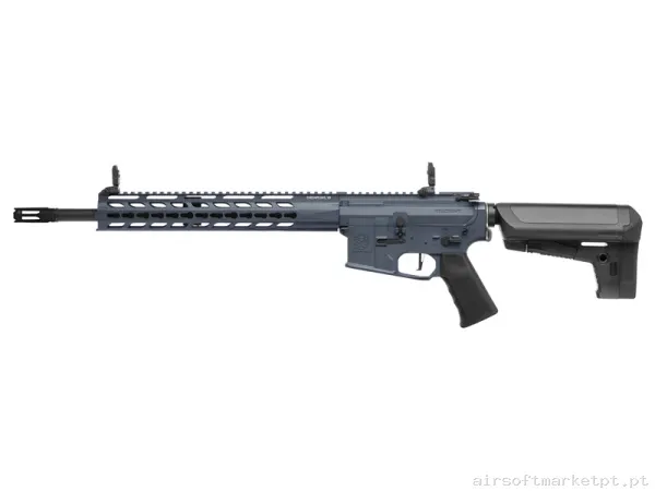 Réplica airsoft AEG M4 Krytac Trident Mk2 Spr Cinza de Combate — Rifles de Assalto (AR/M4/AK) — Airsoft Market PT