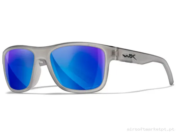 Óculos Wiley X Ovation Captivate azul Polarizado Grises — Proteção Ocular & Facial — Airsoft Market PT