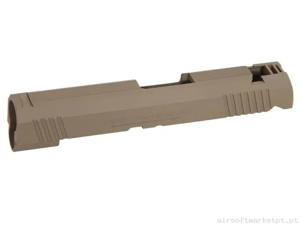 Externo Pistola Corredera Tokyo Marui Hi-Capa Desert Warrior DW-1 Polimero tan — Acessórios & Componentes — Airsoft Market PT