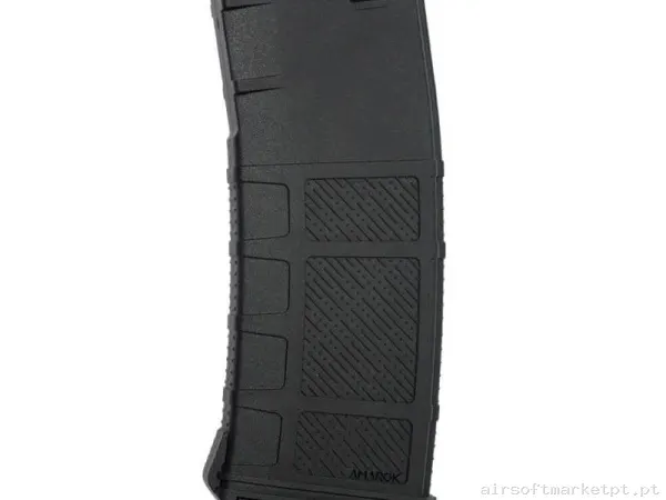 Magazine Réplica Midcap M4 Amarok Fast Feed A1 Polímero 250 Bbs negro — Carregadores / Magazines — Airsoft Market PT